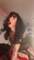 Sexyyspider's Tattooed Temptation: Pillow Humping Orgasm