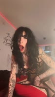 Sexyyspider's Tattooed Temptation: Pillow Humping Orgasm