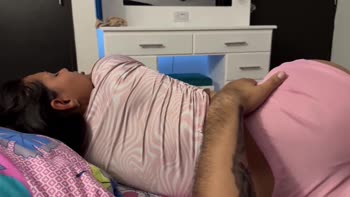 Emelyn_Hot's Stepdad's Accidental Mix-Up: creampie surprise for the step-daughter