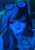 3b5c68c - A Goth Goddess' Ahegao Blowjob Promise