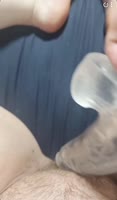 6sexxybunny9 - Bunny's Big Boobs Debut: Huge Dildo Solo Play