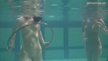 Irina & Anna's Sizzling Underwater Lesbian Showdown
