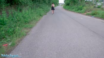 Public Agent Social Influencer Katy Rose Gets Fucked in the Woods