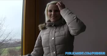 Blanche Bradburry's Czech Pleasure: Big Boobs in Public POV