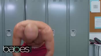 BABES - Stella Raee has a new Post Workout for her Man