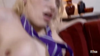 Blonde student gets rough double penetration at graduation