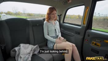 Mia Stone's Sizzling POV Ride: Petite Redhead Squirts in Public