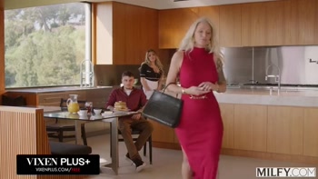 MILFY Gold Digger Maid Vivianne Seduces Young Entrepreneur