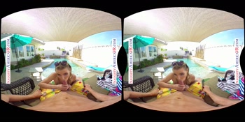 Your Woman's Slutty Friend Aubrey Sinclair Shows You How Fantastic Her Juicy Bubble Butt Looks Both In And Out Of A Thong