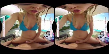 Your Woman's Slutty Friend Aubrey Sinclair Shows You How Fantastic Her Juicy Bubble Butt Looks Both In And Out Of A Thong