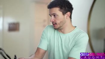 Stepsister's BFF Says, I bet he has a big dick!