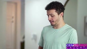 Stepsister's BFF Says, I bet he has a big dick!