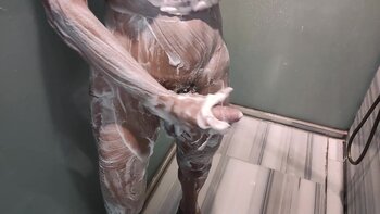DOTADASP's Shower Spree: Huge Cock Facial for Her Lover
