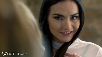 LEZ CUTIES - Three European Beauties Have Pussy For Lunch At Their Modeling Audition