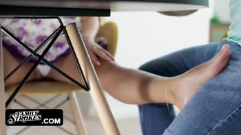 Latin MILF's Taboo Pleasures: Stepson's Big Dick Unleashes Passion