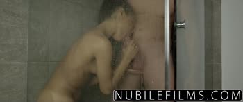 Apolonia Lapiedra's Romantic Shower Turns Wild