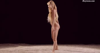 Blonde Bombshell Slava Andreykina Flexes Her Super Flexible Form