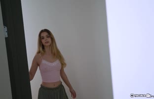 Molly Little's Roommates Turn Her Face into a Cum-Drenched Canvas