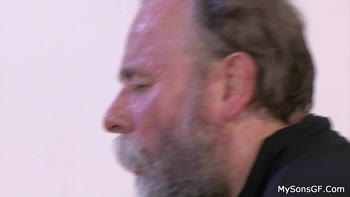 Old Man's Secret Fantasy: Cheating Stepdaughter Gets Screwed by Grandpa