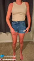 Dayytripper's College Cutie Gets Ready for Class in Sexy Solo Tease