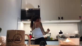 Ornella Morgan's Sultry House Party: Petite Brunettes & Blondes in Thongs