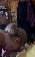 Hillbilly Hustlers' Trailer Park Temptress Gives a Sizzling Blowjob