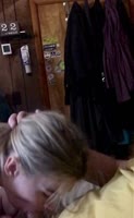 Hillbilly Hustlers' Trailer Park Temptress Gives a Sizzling Blowjob