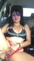 Kimberly_grey's Car Seat Orgasm: Shaved Pussy Self-Love