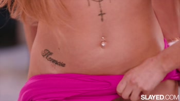SLAYED Emily Willis Opens Her Pussy For Azul Hermosa To Finger