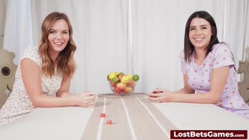 Game's Strip Bet Loss: Tied to the Bed with a Vibrator