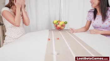 Game's Strip Bet Loss: Tied to the Bed with a Vibrator