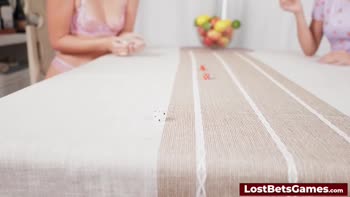 Game's Strip Bet Loss: Tied to the Bed with a Vibrator