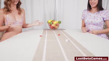 Game's Strip Bet Loss: Tied to the Bed with a Vibrator