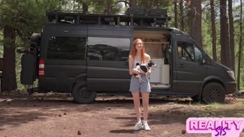 Scarlet Skies Seduces Stepbrother Parker Ambrose in POV Outdoor Adventure