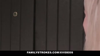 Family Strokes - Teeny Tiny Teen (18+) Enjoys The Taste Of Her Stepgrandpa’s Boner In Her Innocent Mouth