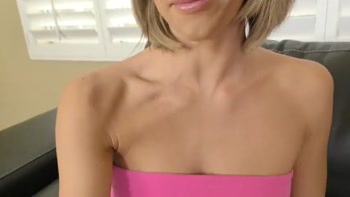 Blonde Falls For Her Boyfriend's Dad's Big Dick Sex Charm