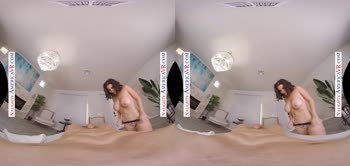 Lasirena69 Massages Sam Shock with Big Tits and Big Dick