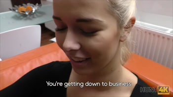 HUNT4K. Nikki Dream has proper sex for money in front of her bf