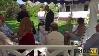 BRIDE4K. He said Yes When fuck Her ass