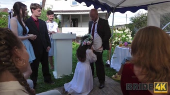 BRIDE4K. He said Yes When fuck Her ass