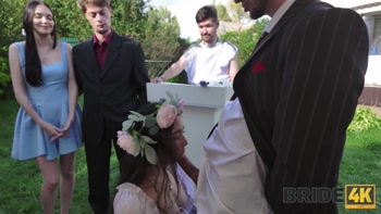 BRIDE4K. He said Yes When fuck Her ass