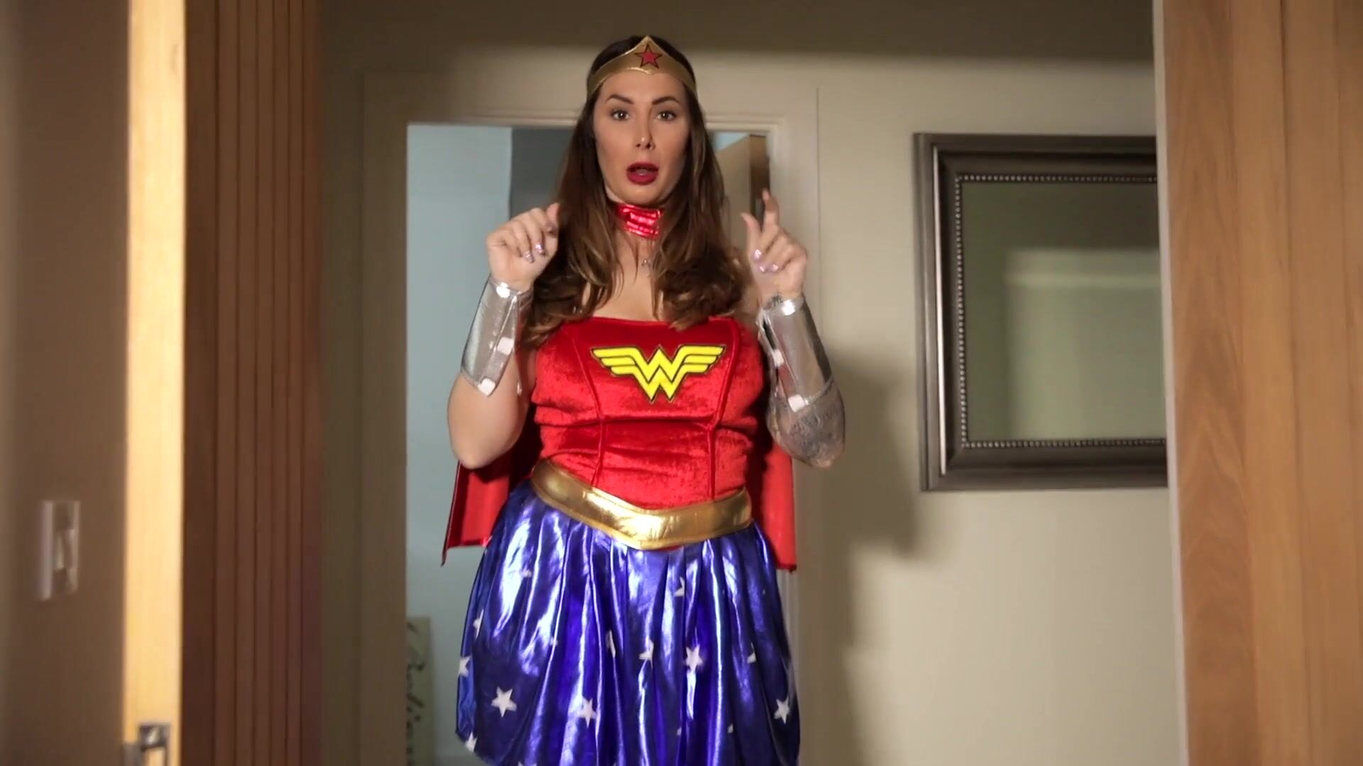 Wonderwoman is her to get you Hard and make sure you have the best Wank ever