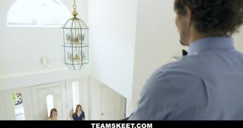 Robby Echo Teaches Madi Collins & Hannah Grace a Lesson in Ginger Group Sex