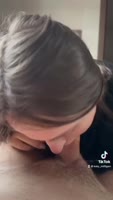 Katy Milligan's Morning Delight: Deepthroating My Cock After TikTok