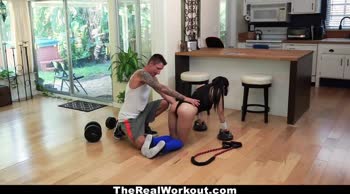Jade Kush's Sweaty Sex After a Ripped Workout