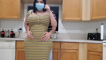 Stal Lust's Step Fantasy: Big Ass Latina MILF Craves Her Teen (18+) Stepson