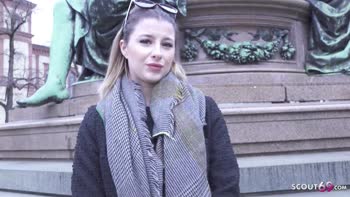 German Scout's Munich Pickup - Petite Beauty Mia Minou's Hardcore Casting