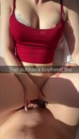 AlexSanderOfficial's Cheating Snap Chat Slut: Big Dick, Big Tits British POV