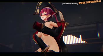 Sweet Life Hentai Y's Houshou Marine: Uncensored Dance Delight!