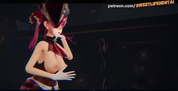 Sweet Life Hentai Y's Houshou Marine: Uncensored Dance Delight!